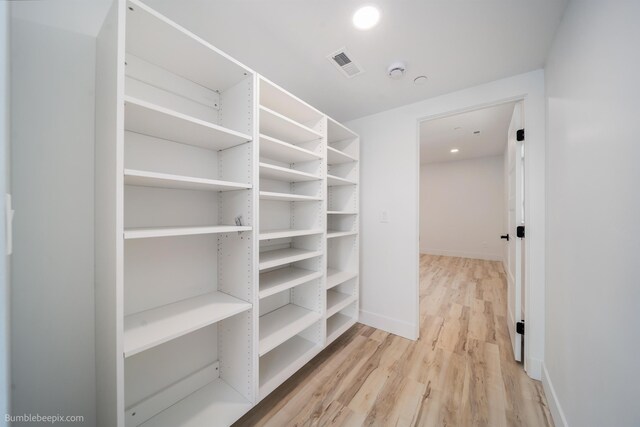 5022 S Lincoln Way, Spokane, WA 99224 - walk in closet featuring light wood-style flooring