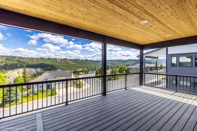 5022 S Lincoln Way, Spokane, WA 99224 - view of wooden terrace
