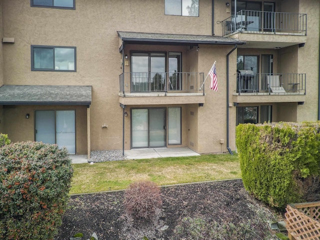 5107N Argonne Ln # 4, Spokane, WA 99212 - back of house featuring stucco siding