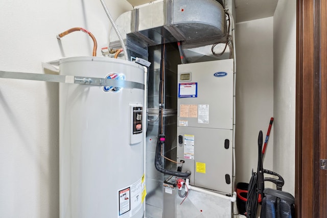 utilities featuring water heater