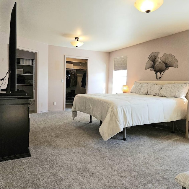 328 W Nebraska Ave, Spokane, WA 99205 - bedroom with carpet flooring, a walk in closet, and a closet