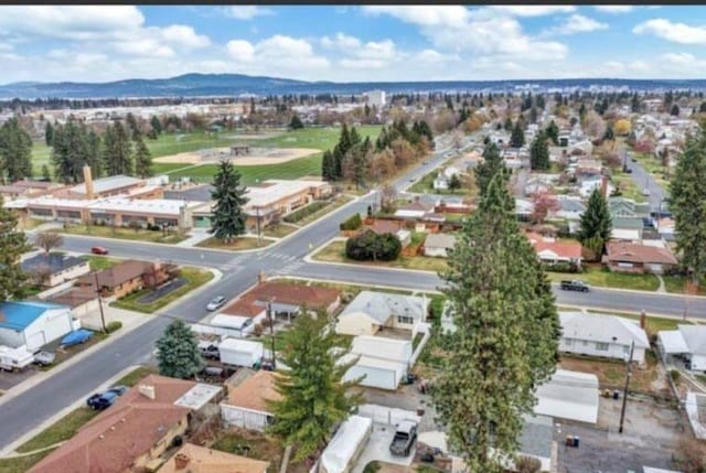 328 W Nebraska Ave, Spokane, WA 99205 - aerial perspective of suburban area with a mountain backdrop
