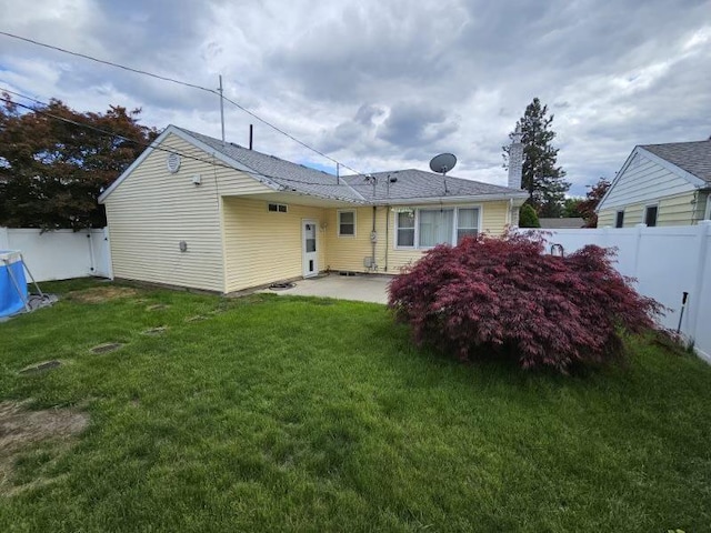 328 W Nebraska Ave, Spokane, WA 99205 - back of property with a patio and a chimney