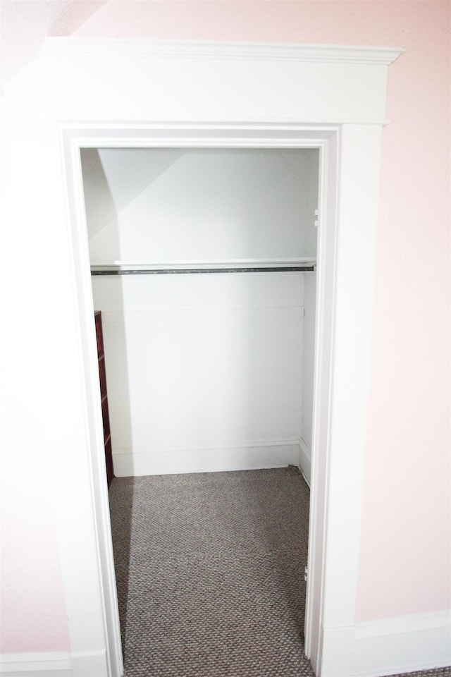 view of closet