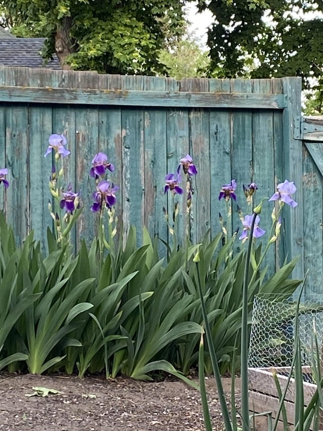 details with fence