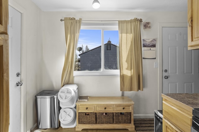 mudroom featuring baseboards