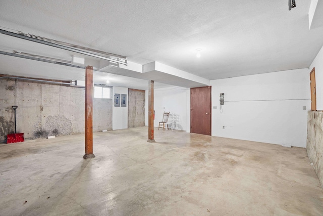 view of basement