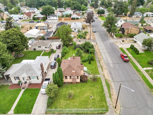 birds eye view of property featuring a residential view