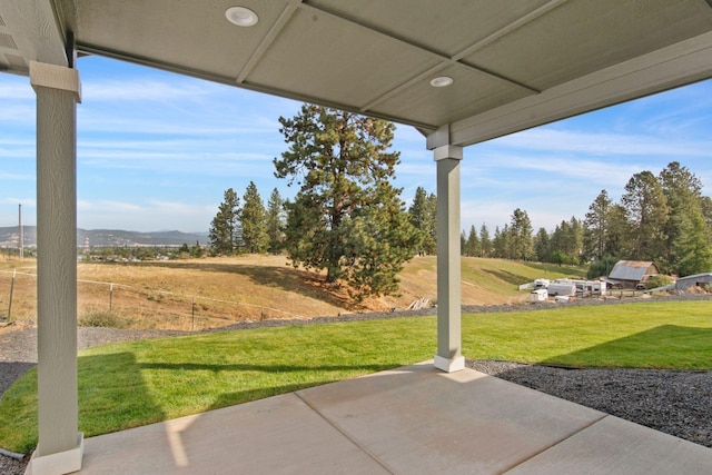 view of patio