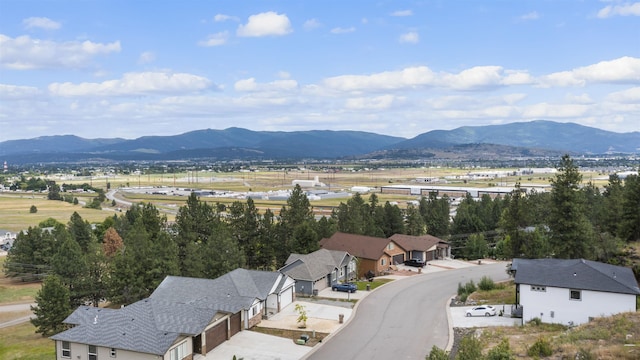 mountain view featuring a residential view