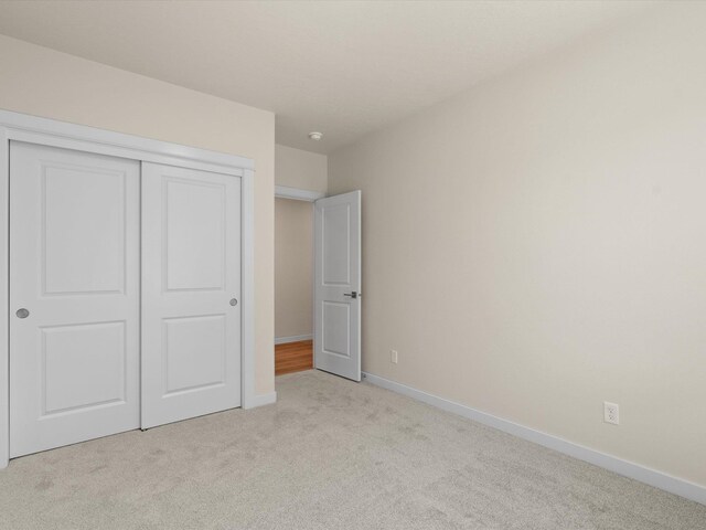 1624 S Moen St Unit 3/1Orchard, Spokane Valley, WA 99016 - unfurnished bedroom with carpet floors and a closet