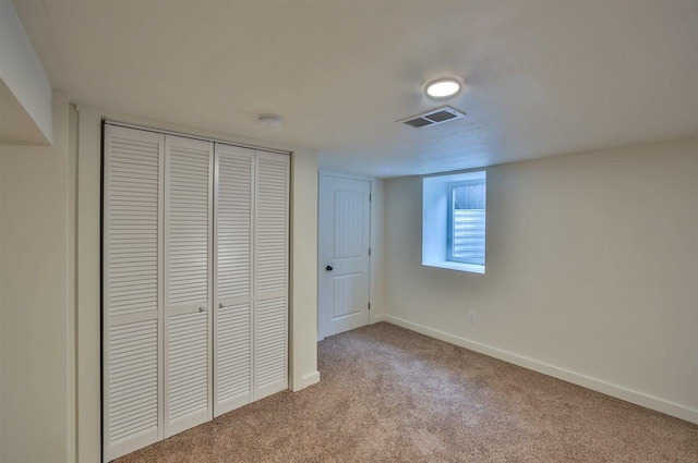 2508 S Grand Blvd, Spokane, WA 99203 - unfurnished bedroom with carpet, a closet, and baseboards