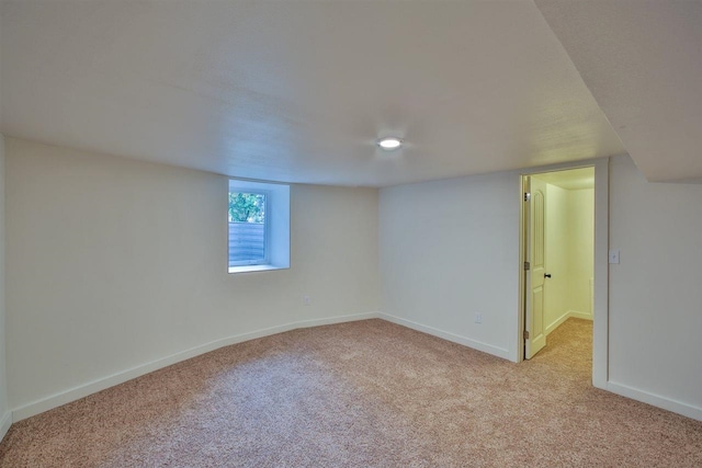 2508 S Grand Blvd, Spokane, WA 99203 - basement with light carpet and baseboards