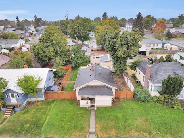 birds eye view of property featuring a residential view