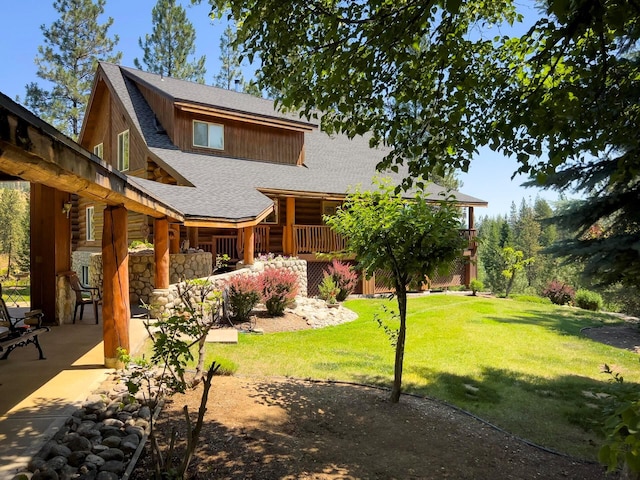 169 Barnaby Creek S Side Rd, Inchelium, WA 99138 - exterior space featuring a patio area