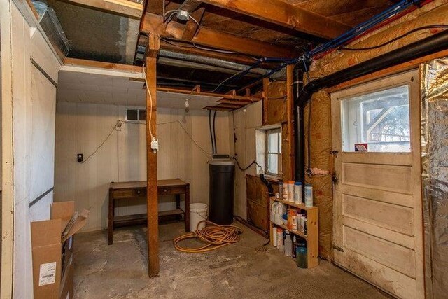 603 N Main St, Colville, WA 99114 - basement with a water softener system