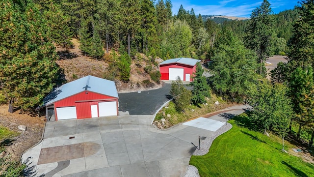 aerial view with a view of trees