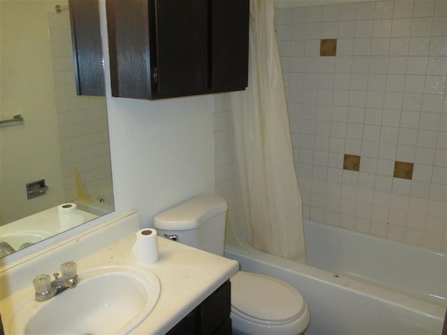 6311 E 6th Ave, Spokane Valley, WA 99212 - full bath featuring shower / tub combo, vanity, and toilet