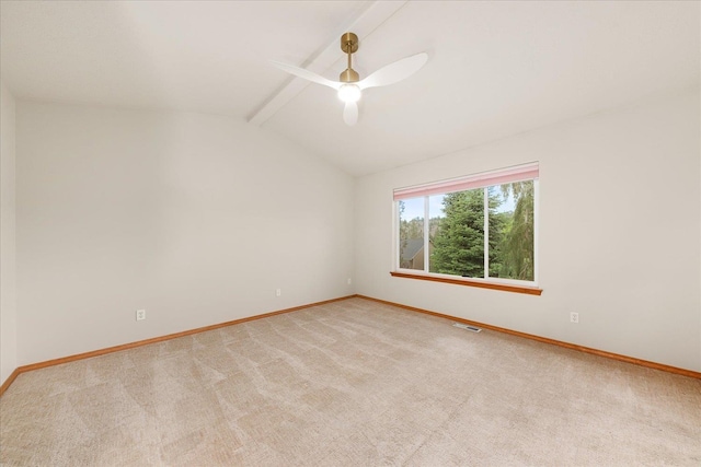 711 W Bolan Ave, Spokane, WA 99224 - unfurnished room featuring baseboards, light carpet, and a ceiling fan