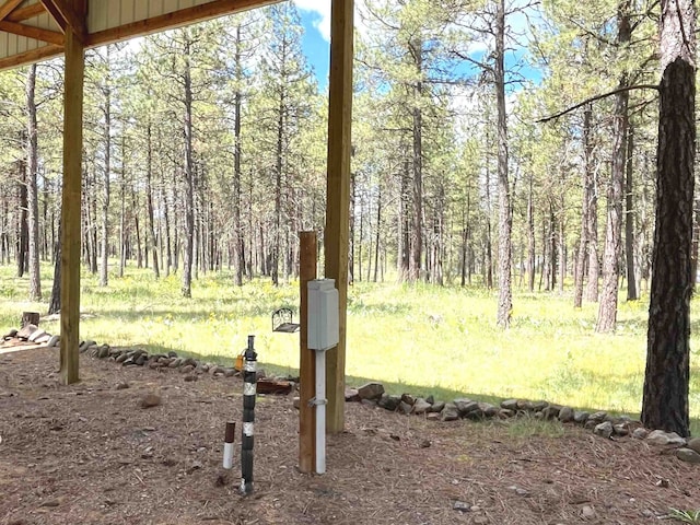 22410 S Ritchey Rd, Cheney, WA 99004 - view of yard with a forest view
