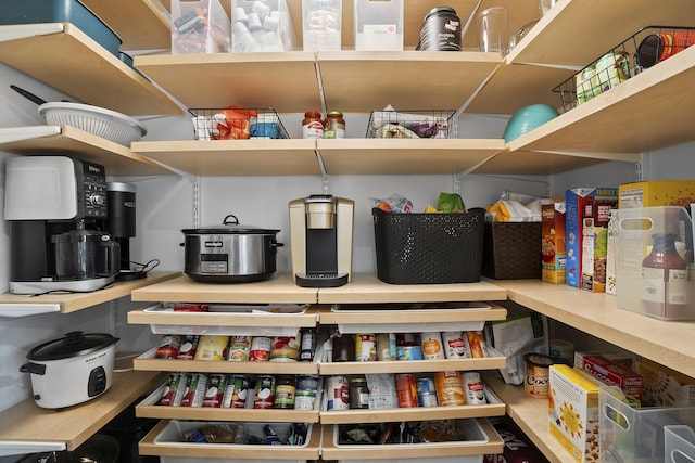 view of pantry