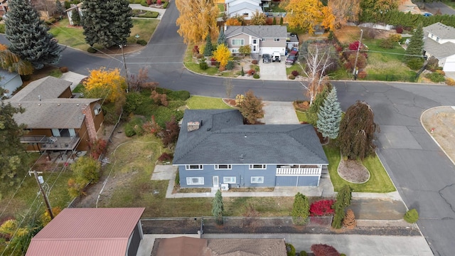 birds eye view of property featuring a residential view