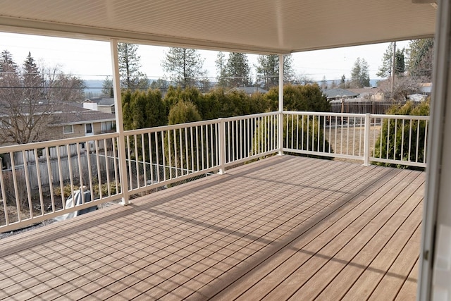 view of deck