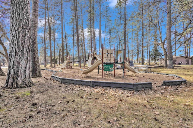 view of communal playground