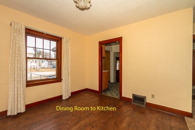460 E Columbia Ave, Colville, WA 99114 - spare room with baseboards and wood finished floors