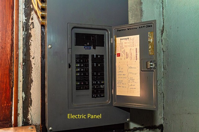 460 E Columbia Ave, Colville, WA 99114 - utility room featuring electric panel
