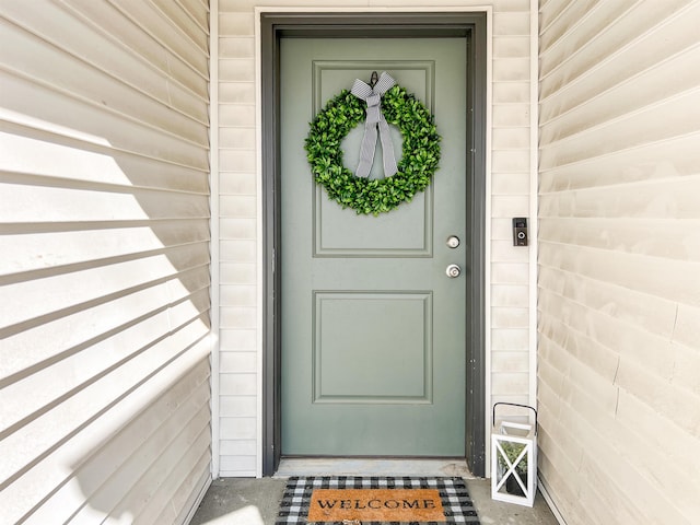 view of property entrance