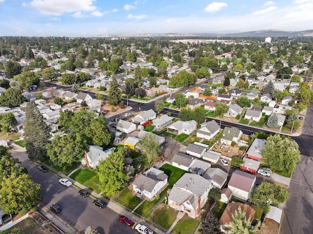 birds eye view of property featuring a residential view