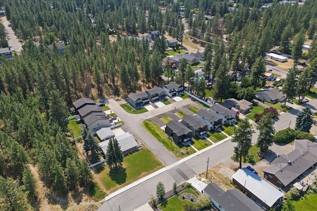 drone / aerial view featuring a residential view