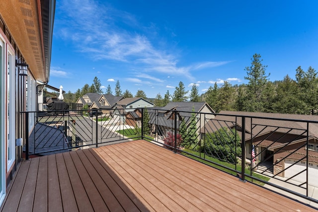 806 W Bolan Ave, Spokane, WA 99224 - deck featuring a residential view