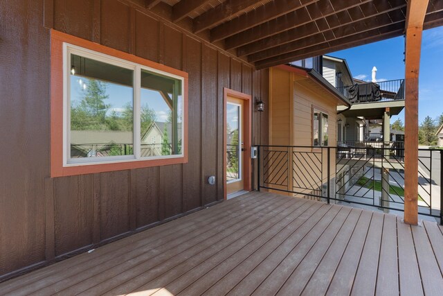 806 W Bolan Ave, Spokane, WA 99224 - view of wooden terrace