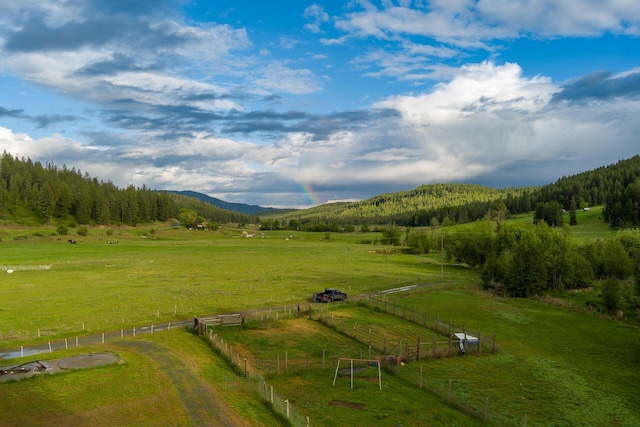 2063-A Marble Valley Basin Rd, Addy, WA 99101 - overview of rural landscape featuring a pastoral area and mountains