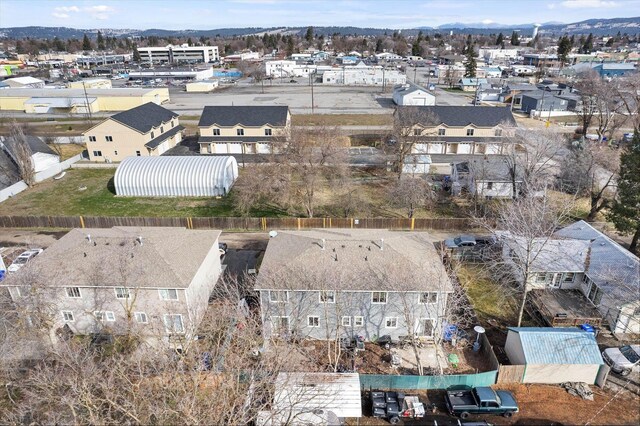 birds eye view of property featuring a residential view