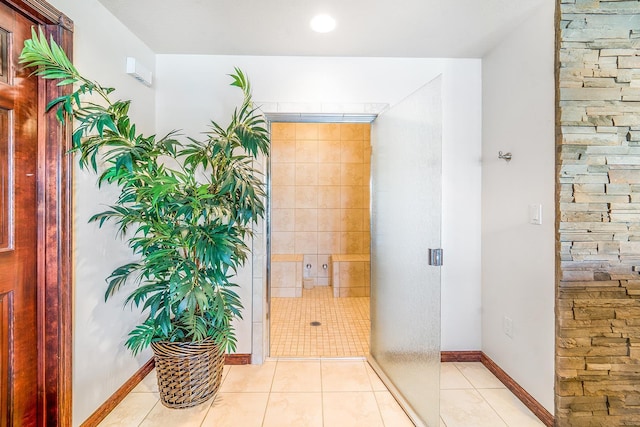 905 E Lakeview Ln, Spokane, WA 99208 - corridor featuring light tile patterned flooring and baseboards