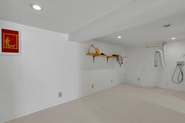870 E 8th Ave, Colville, WA 99114 - spare room with recessed lighting and light carpet
