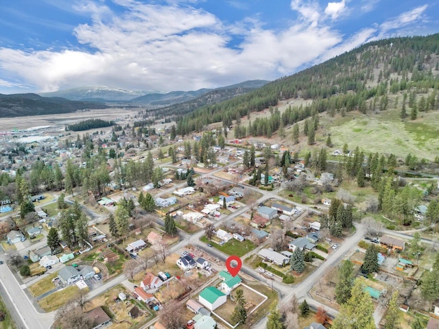 870 E 8th Ave, Colville, WA 99114 - aerial view with a mountain view