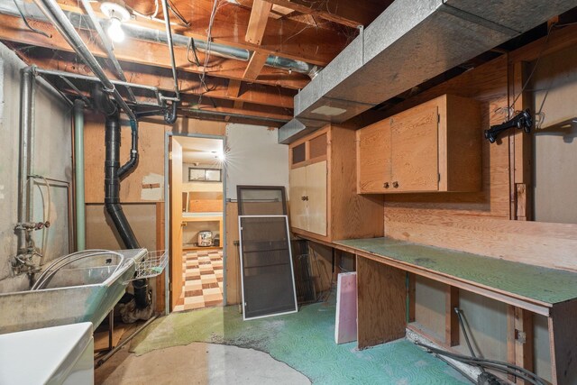 1804 S Blake Rd, Spokane Valley, WA 99216 - view of unfinished basement