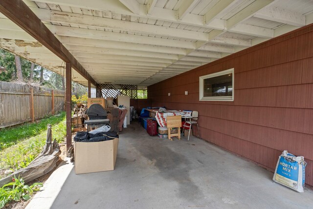 1804 S Blake Rd, Spokane Valley, WA 99216 - view of patio / terrace with fence