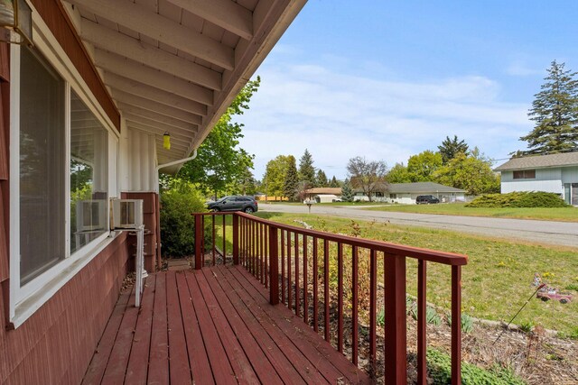 1804 S Blake Rd, Spokane Valley, WA 99216 - wooden terrace featuring a porch
