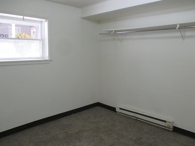 1914 W 8th Ave, Spokane, WA 99204 - interior space with dark carpet and baseboard heating