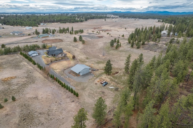 428 N Kynan Ln, Spokane, WA 99224 - aerial view with a mountain view and a rural view