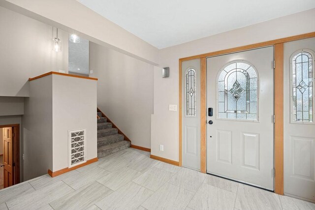 12115 E Wedgewood Ct, Spokane, WA 99217 - entryway with baseboards and stairs