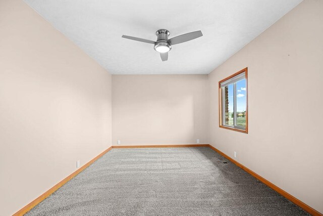 12115 E Wedgewood Ct, Spokane, WA 99217 - spare room featuring baseboards, carpet, and ceiling fan