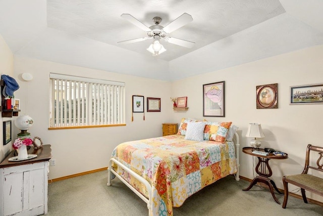 146 Laurelhurst Dr Unit 146, Newport, WA 99156 - bedroom featuring carpet, baseboards, and a ceiling fan