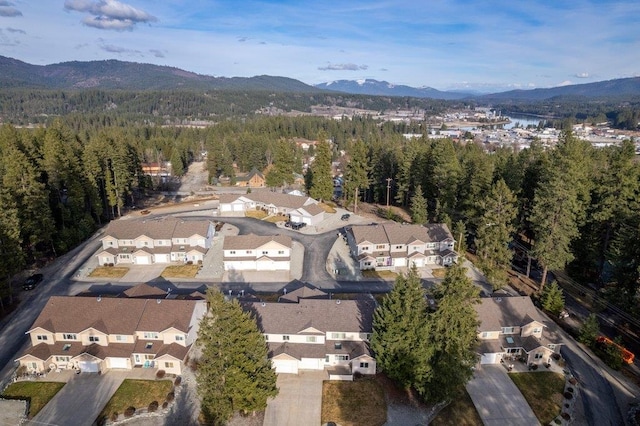 146 Laurelhurst Dr Unit 146, Newport, WA 99156 - aerial view featuring a mountain view and a view of trees