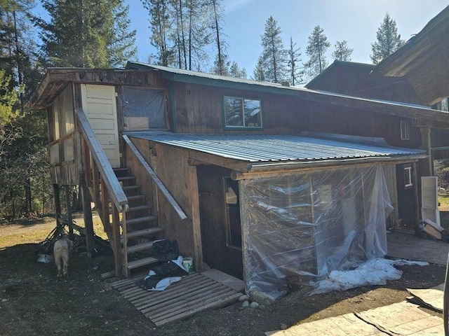 3610 Sand Creek Rd, Kettle Falls, WA 99141 - view of outdoor structure featuring stairway